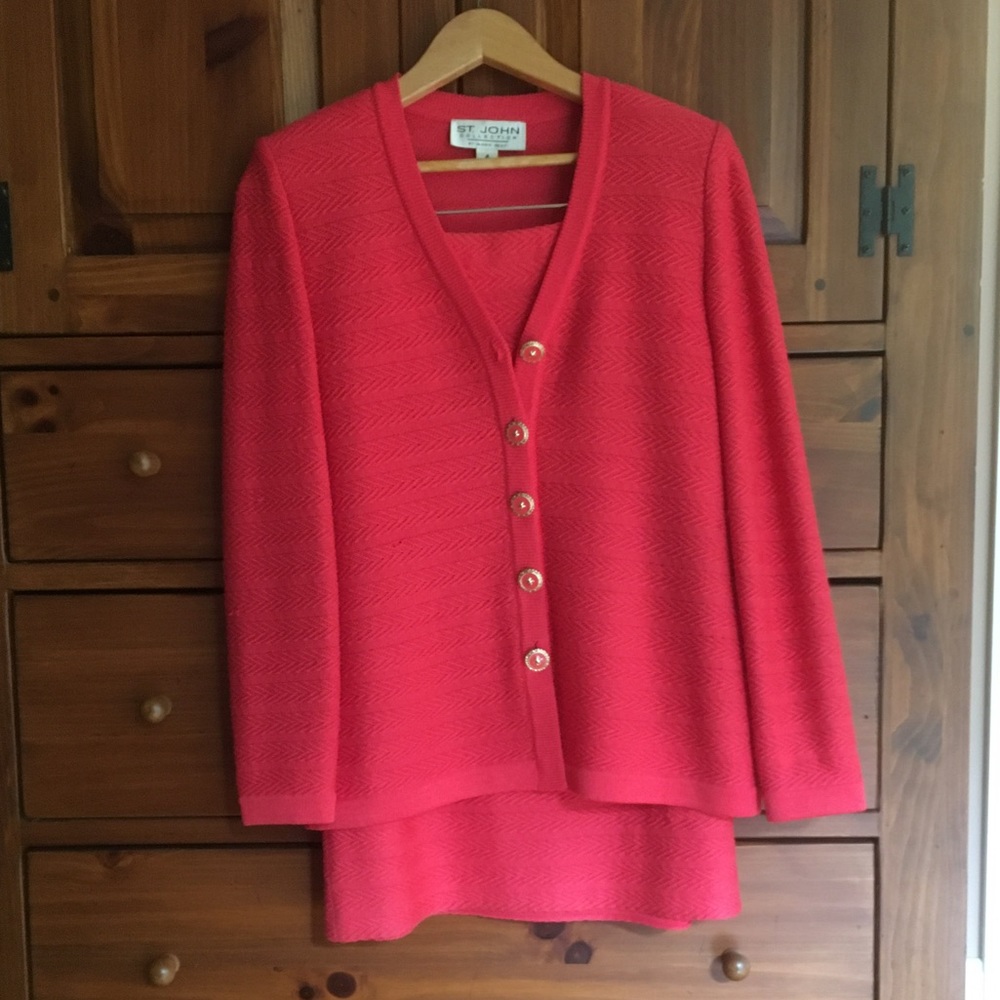 St. John skirt suit